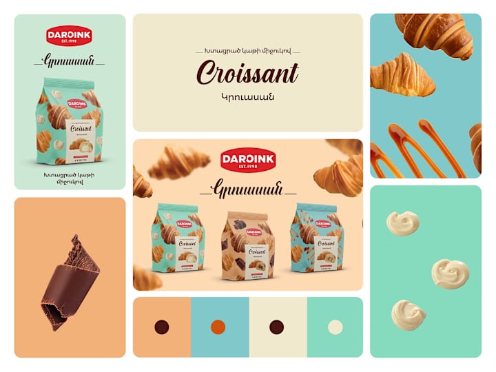 Cover image for DAROINK CROISSANT, Packaging Identity