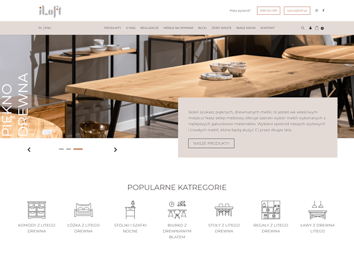 Cover image for Iloft PrestaShop Furniture Store