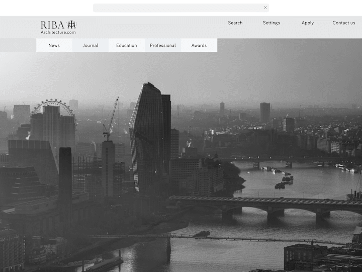 Cover image for RIBA: Website Webflow (Design Support)