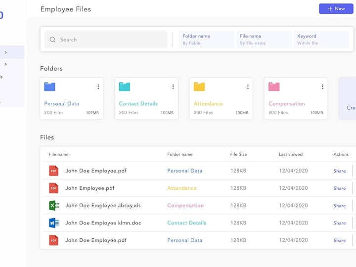 Cover image for Organisational File Management System 
