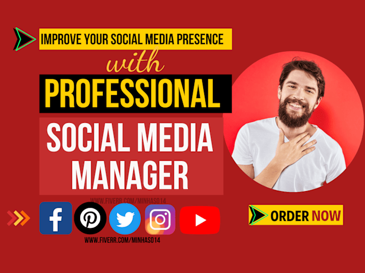 Cover image for I will do Professional Social Media Marketing, Management