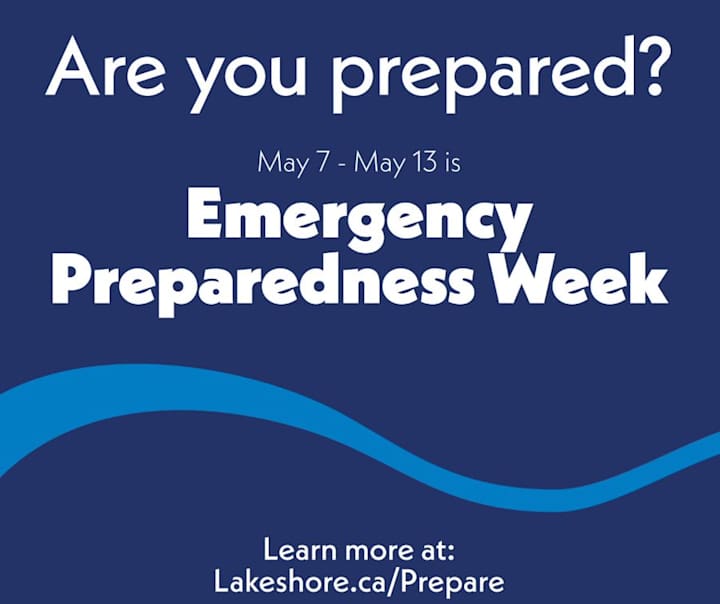 Cover image for Emergency Preparedness Week Social Media Graphics