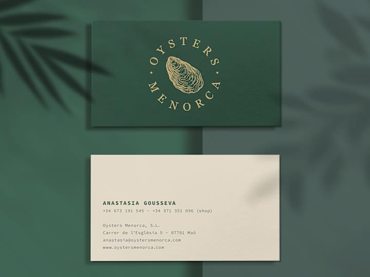 Cover image for Brand Identity for Oysters Menorca