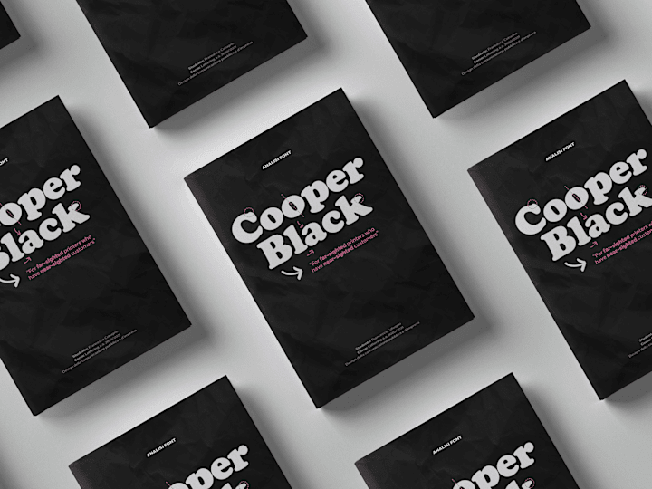 Cover image for Cooper Black Specimen