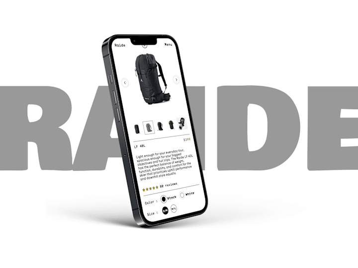 Cover image for Raide Research Website - Replo 