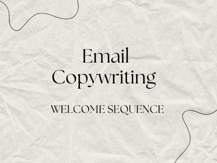 Cover image for Email Copywriting | Welcome Sequence 