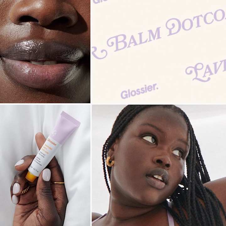 Cover image for Art Direction for Glossier —  Lavender Balm Dotcom