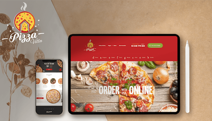 Cover image for Web designing of a Restaurant