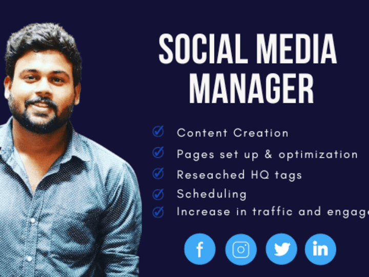 Cover image for Social Media Manager