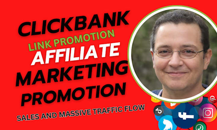 Cover image for I will viral affiliate link promotion, clickbank affiliate link…