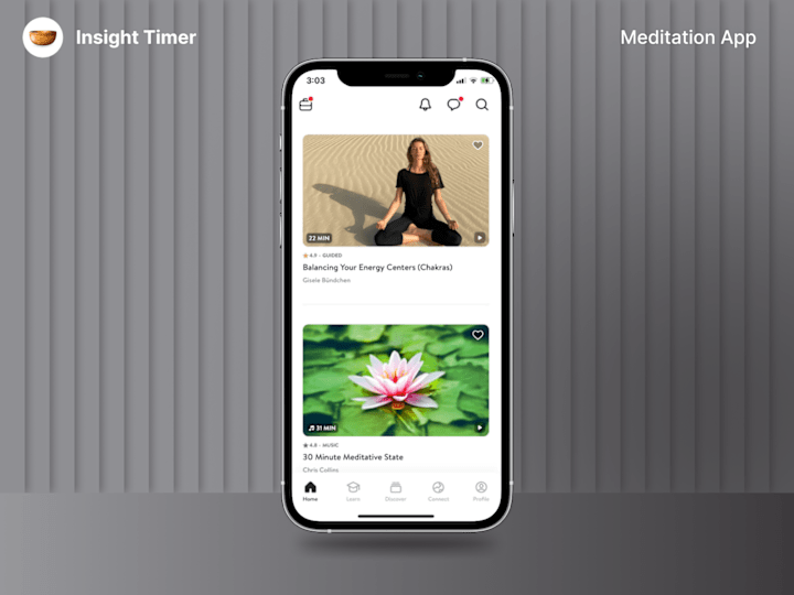 Cover image for UI/UX Design for Meditation App