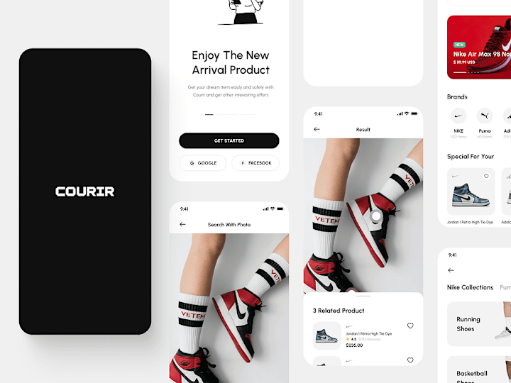 Cover image for Courir Online Shopping App