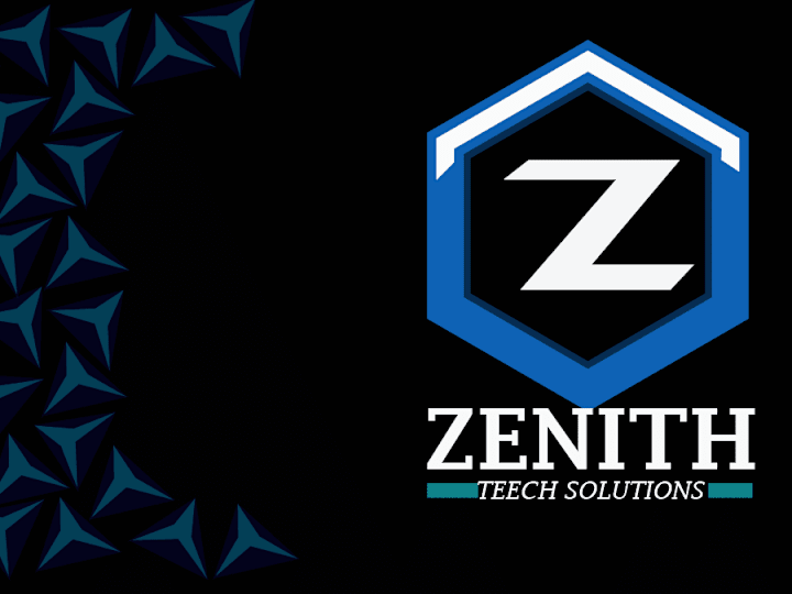 Cover image for ZENITH TECH SOLUTIONS BUSINESS CARD