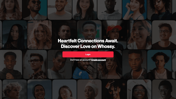 Cover image for  Whossy – Connect & Date: A Web-Based Dating Platform