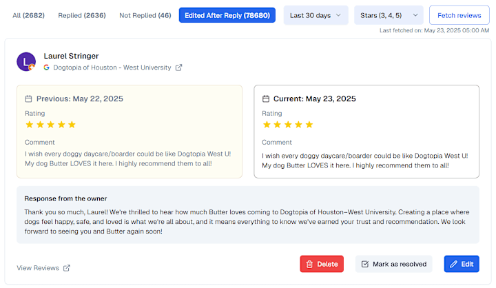 Cover image for AI-Powered Posts & Review Manager