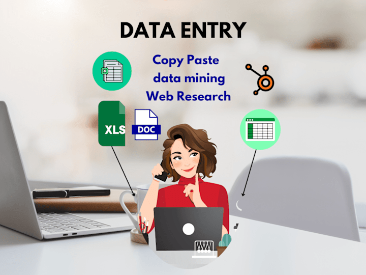 Cover image for You'll get high quality data entry services with great accuracy!