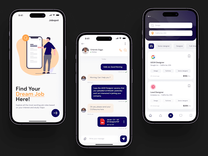 Cover image for Job Finder UI kit