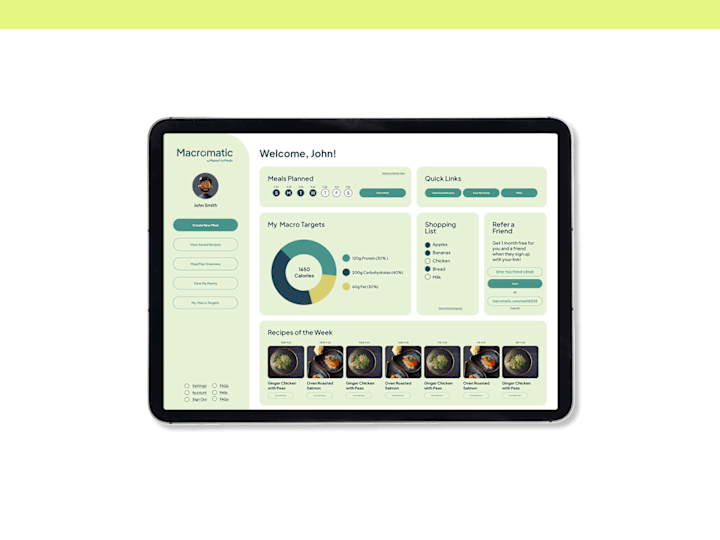 Cover image for Macromatic: UI/UX Dashboard Design for SaaS Product