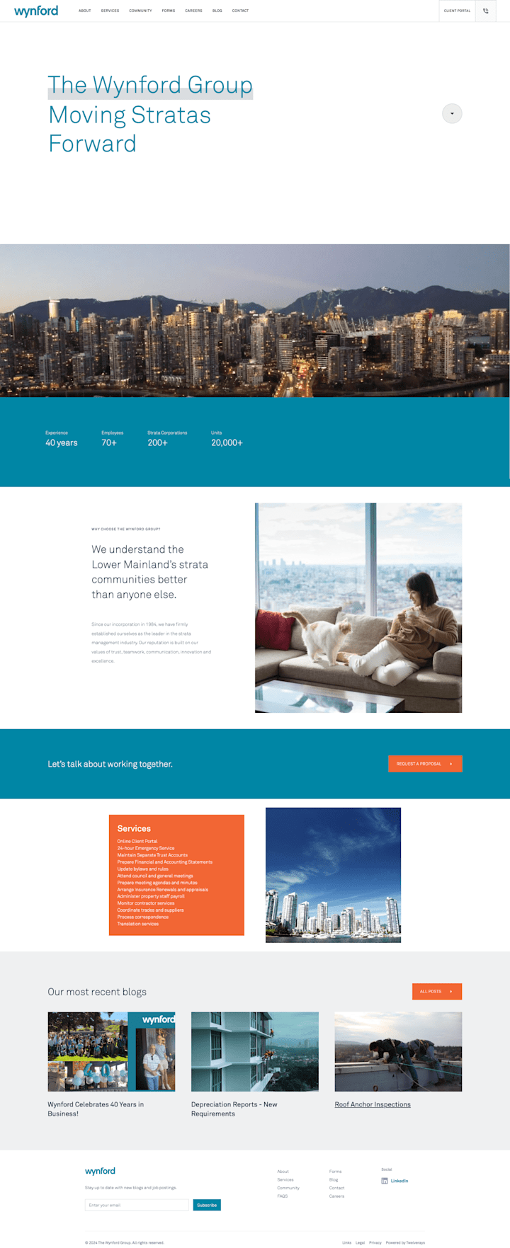 Cover image for Webflow | Website Redesign and Development | The Wynford Group