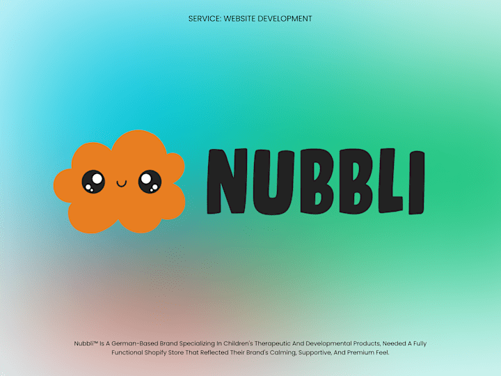 Cover image for Nubbli™ Online Store Development