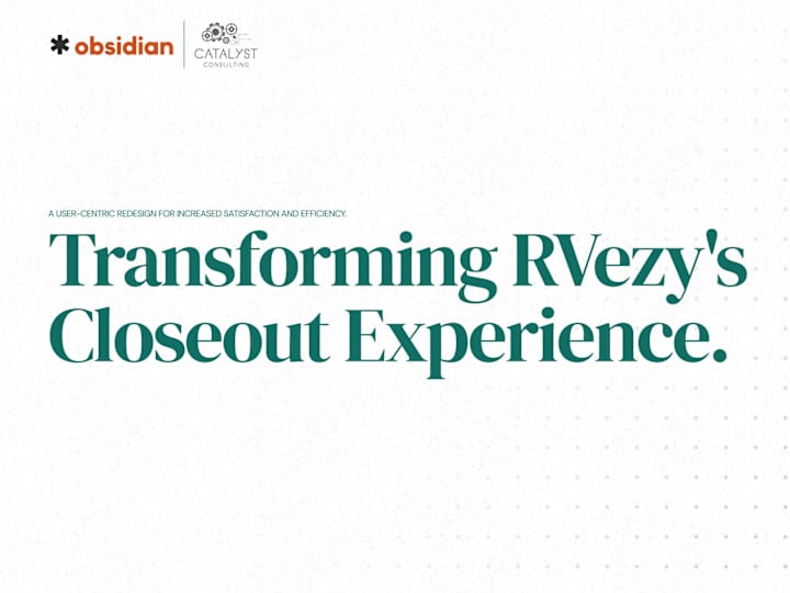 Cover image for Transforming RVezy's Closeout Experience.