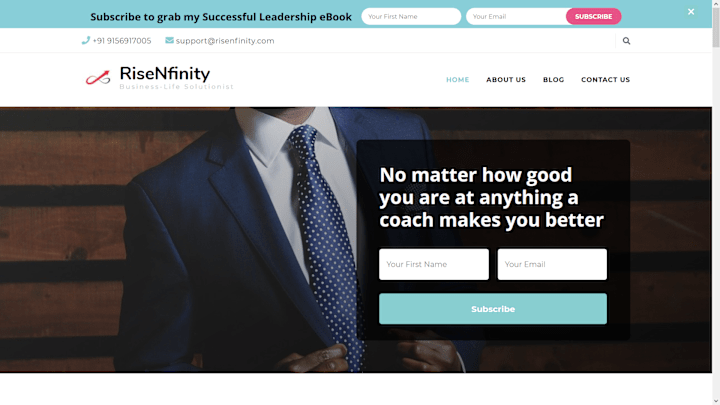 Cover image for Company Website