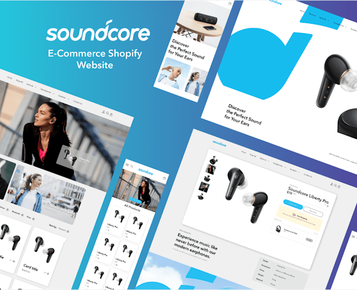 Cover image for Soundcore Online Store Redesign