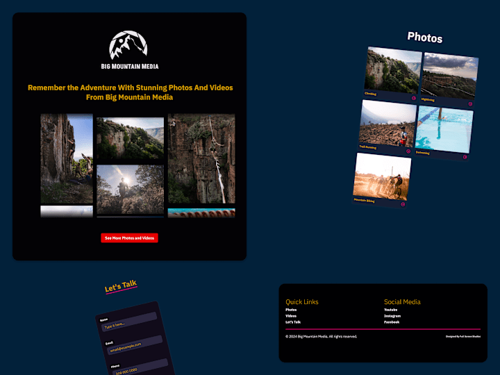 Cover image for Big Mountain Media Framer Photo Gallery