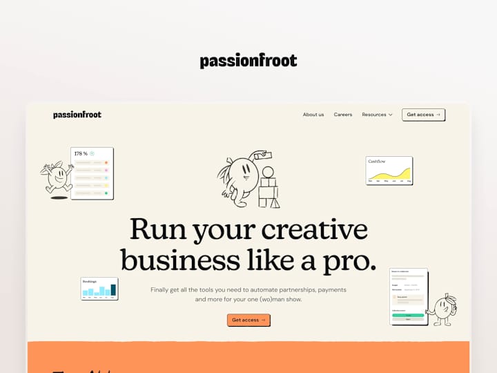 Cover image for Passionfroot – Web Design