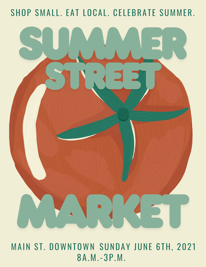 Cover image for Street Market Poster