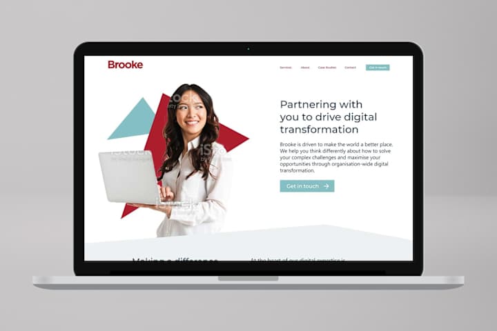 Cover image for Brooke - UX/UI Design and Wordpress Development