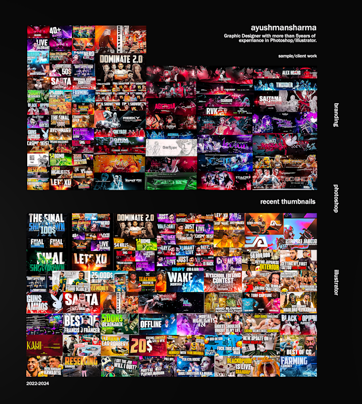 Cover image for Headers and Brandings work