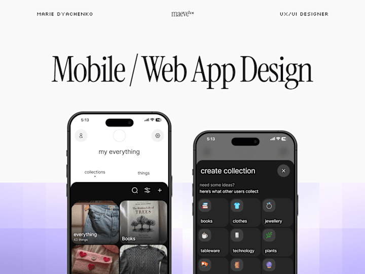 Cover image for 📱 Mobile or Web App Design