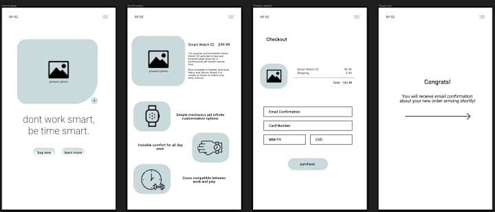 Cover image for Mock Up Payment Journey