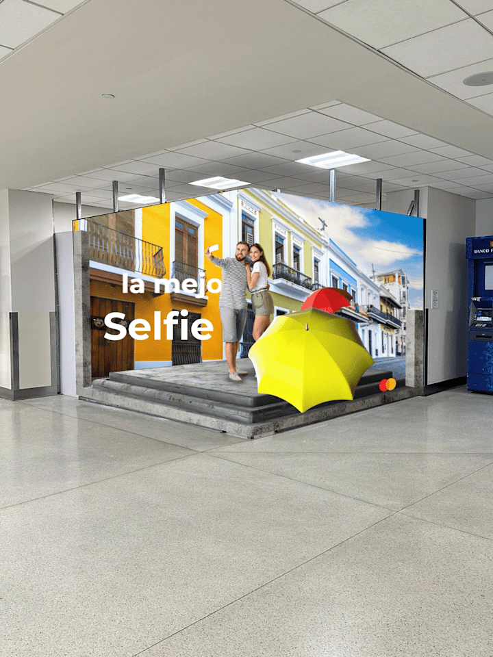 Cover image for Anamorphic 3d billboard Master Card :: Behance