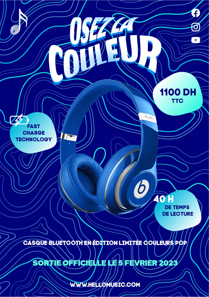 Cover image for Headphones Posters:: Behance