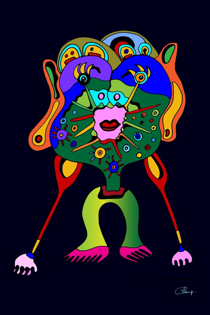 Cover image for Vibrant Surreal NFT Character Creation