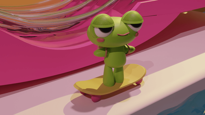 Cover image for 3D Animation I Froggo Paradise 