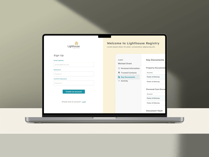 Cover image for Lighthouse Registry | UX/UI Design