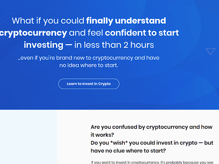 Cover image for Crypto Made Easy | Landing Page Project