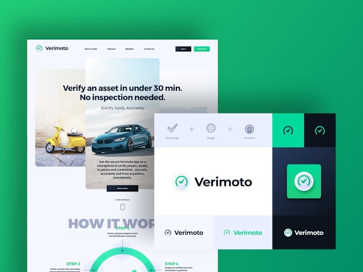 Cover image for Verimoto (Branding + Website + UI/UX)