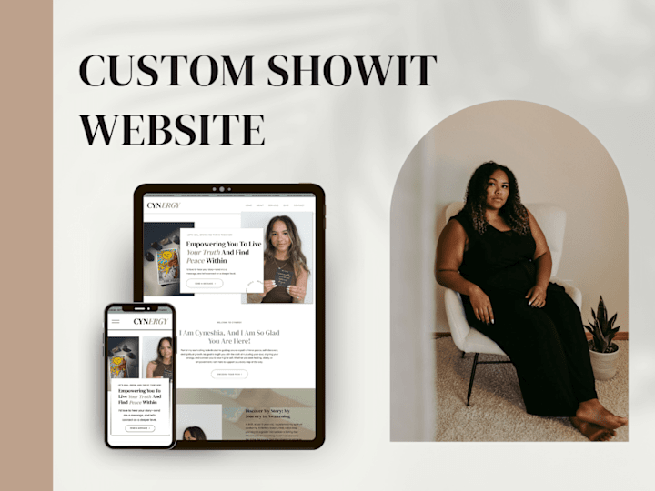 Cover image for Custom Showit Website