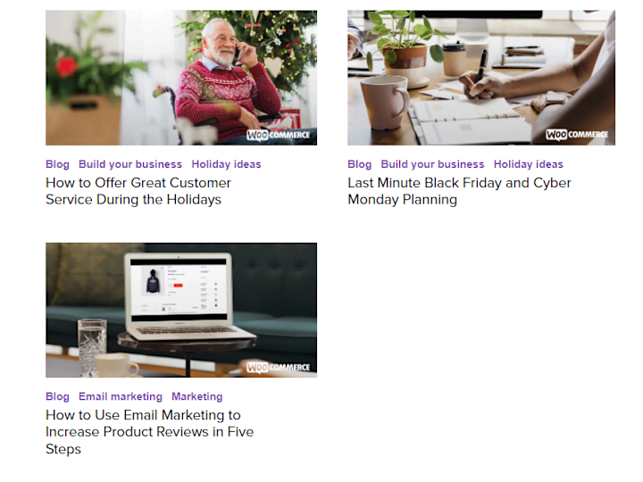 Cover image for WooCommerce Blog Posts