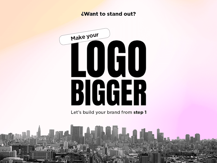 Cover image for Your brand, standing out from. the rest. Let's work together.