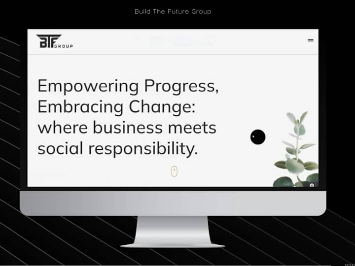 Cover image for Landingpage for Build The Future Group