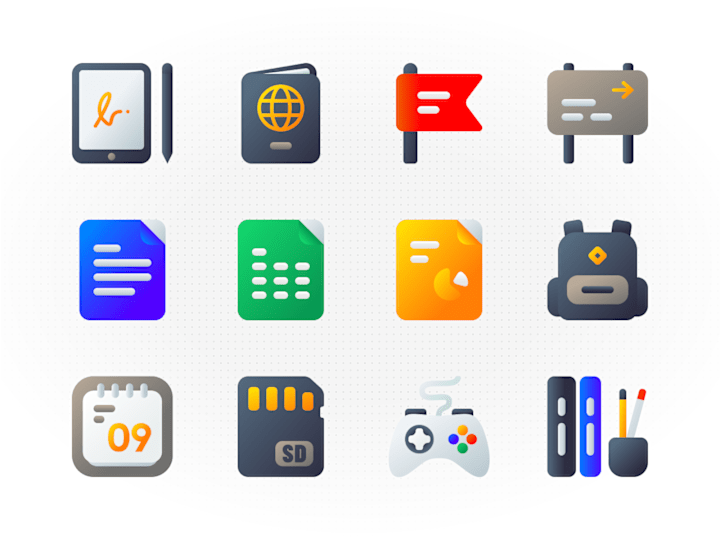 Cover image for Miscellaneous Icon Set Design