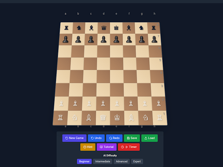 Cover image for Interactive Chess Game