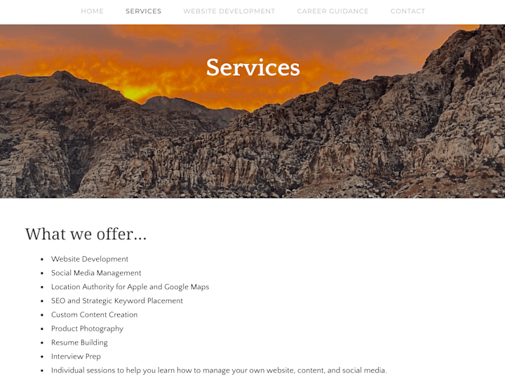Cover image for Web Consulting