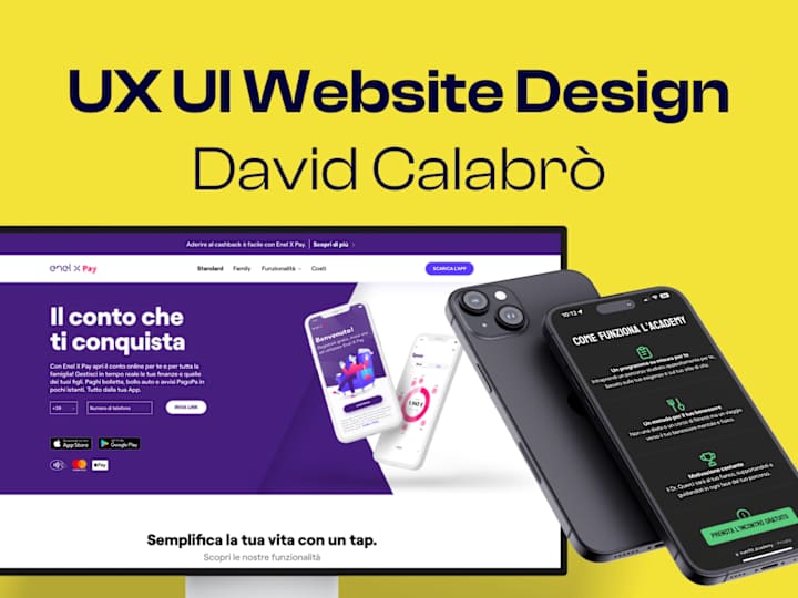 Cover image for Website UX UI Design