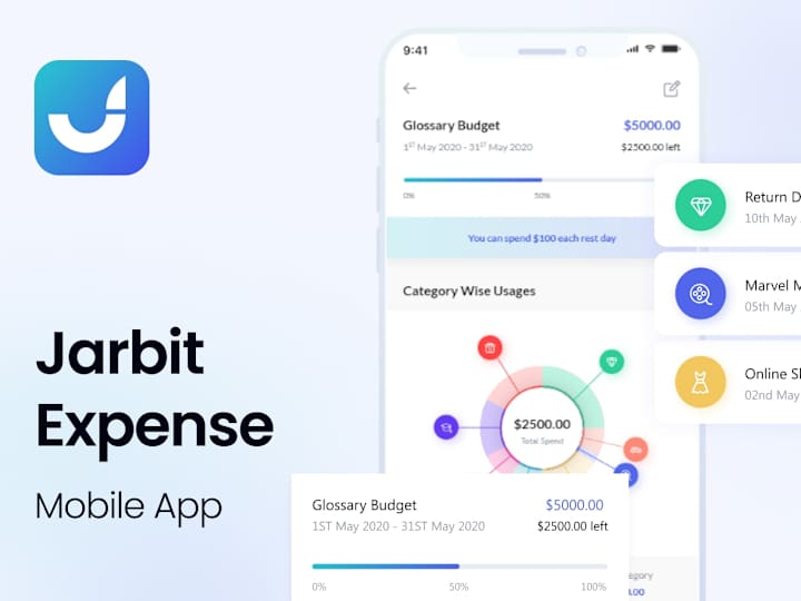 Cover image for Jarbit - Expense Mobile App